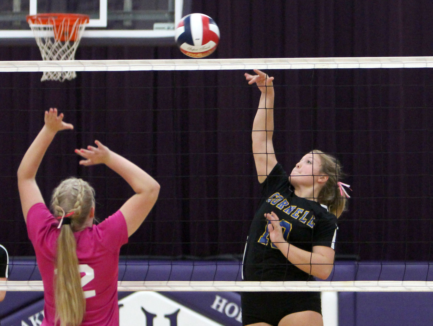 Cornell at Lake Holcombe volleyball 10-12-21